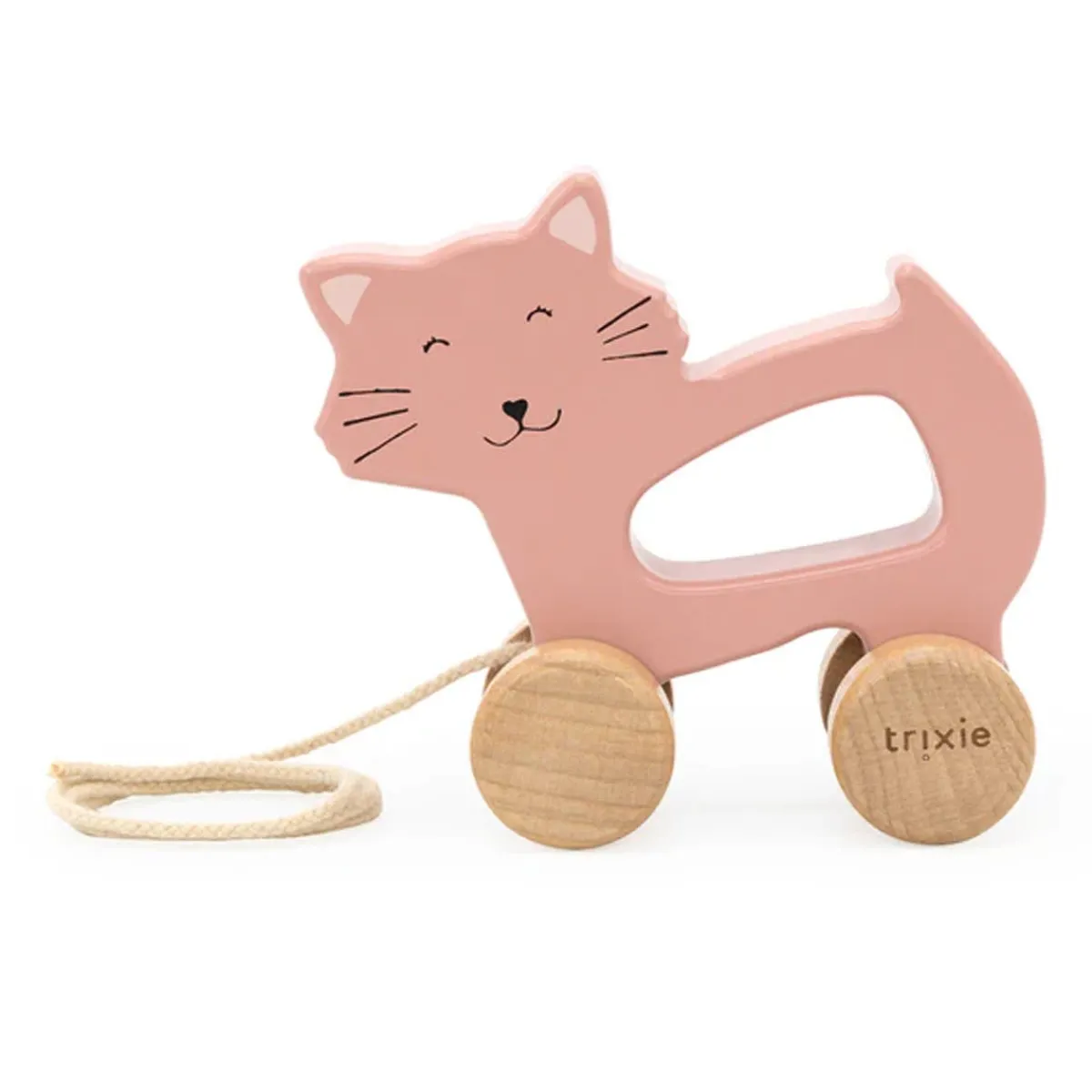 Wooden Toys|Pull Toys-Trixie Wooden Pull Along Toy