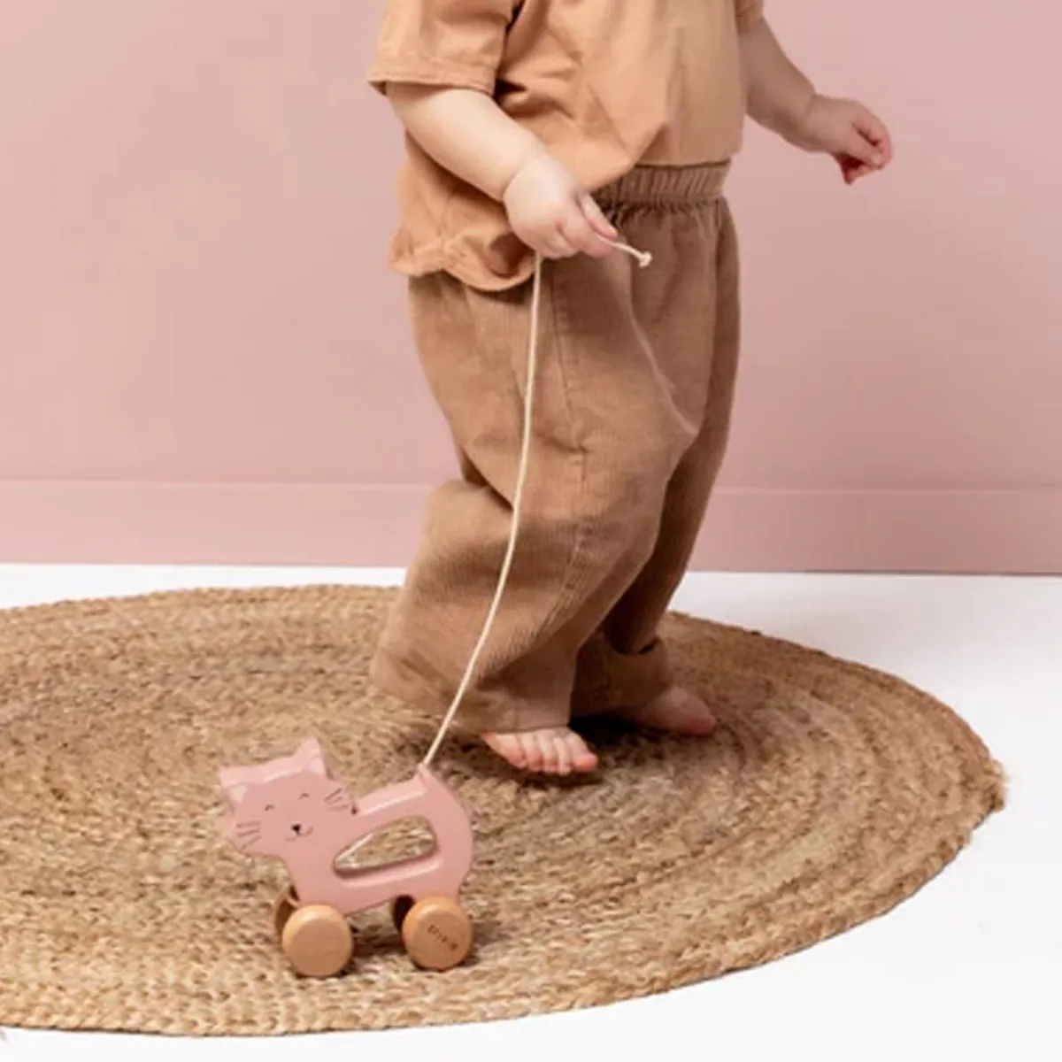 Wooden Toys|Pull Toys-Trixie Wooden Pull Along Toy