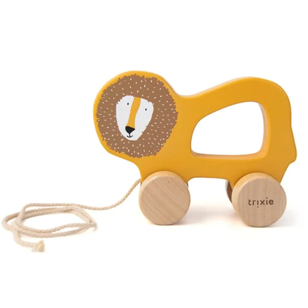 Wooden Toys|Pull Toys-Trixie Wooden Pull Along Toy