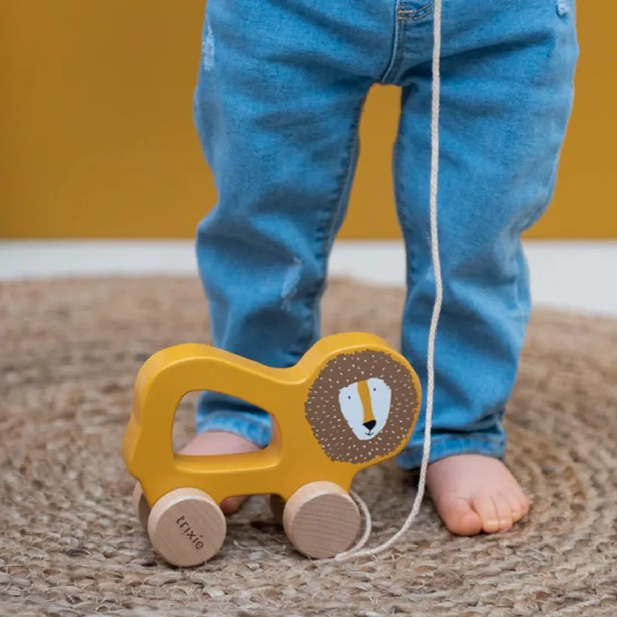 Wooden Toys|Pull Toys-Trixie Wooden Pull Along Toy