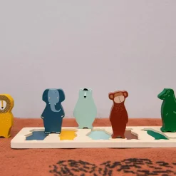 Puzzles|Wooden Toys-Trixie Wooden Shape Puzzle