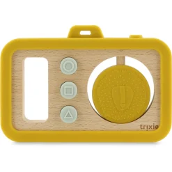 Wooden Toys|Grasping Toys-Trixie Wooden Silicone Baby Camera