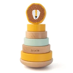 Wooden Toys|Stack + Nest Toys-Trixie Wooden Stacking Toy