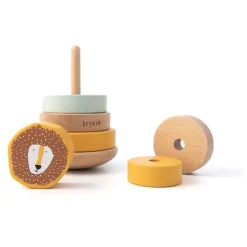 Wooden Toys|Stack + Nest Toys-Trixie Wooden Stacking Toy