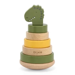 Wooden Toys|Stack + Nest Toys-Trixie Wooden Stacking Toy