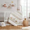 Crib Bedding Sets-Levtex Baby Woodland Pals 5 Piece Crib Set