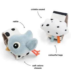 Plush Rattles + Teethers|Rattles-Done By Deer Wrist Rattle