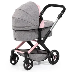 Pretend Play-Bayer Design Xeo Doll Pram Grey