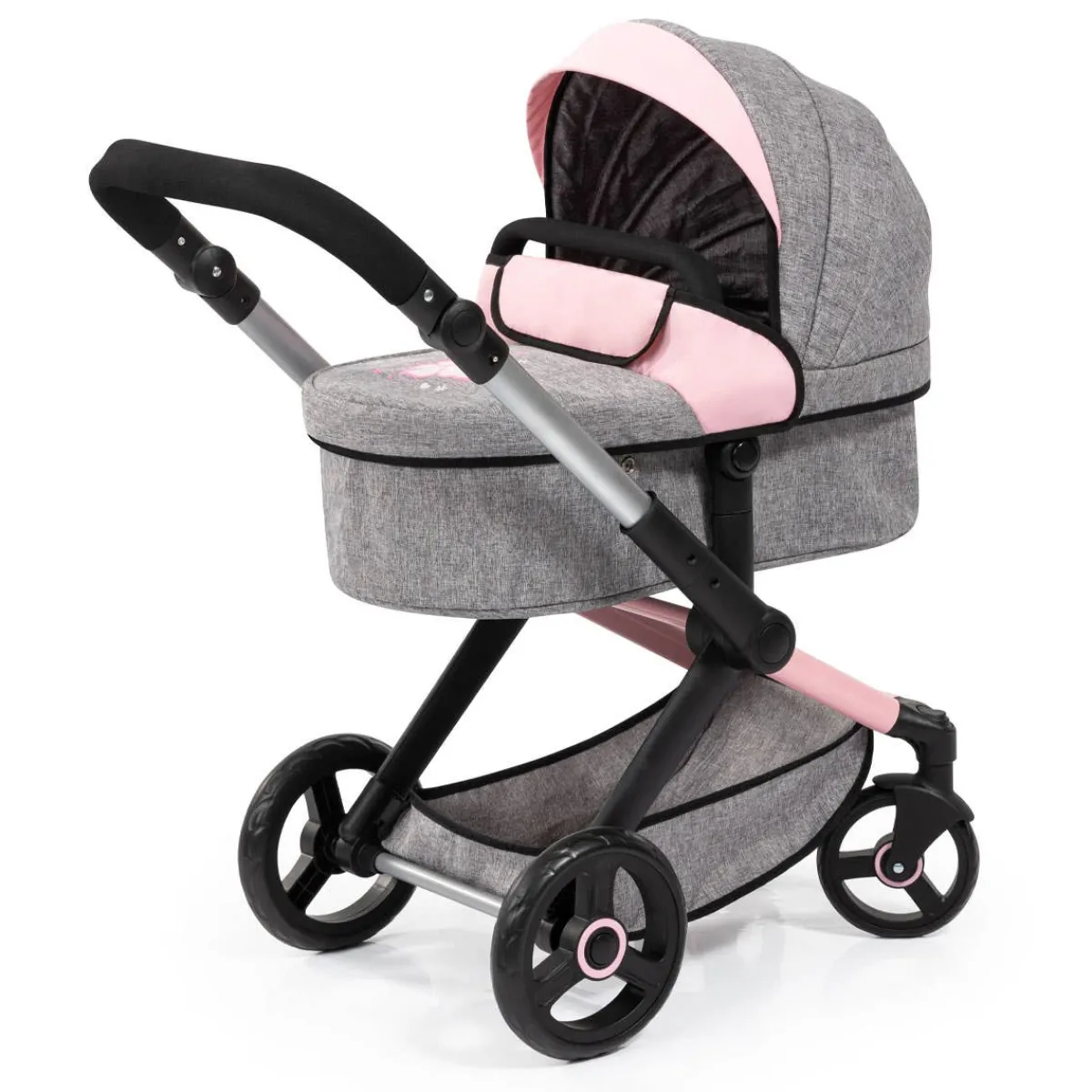 Pretend Play-Bayer Design Xeo Doll Pram Grey