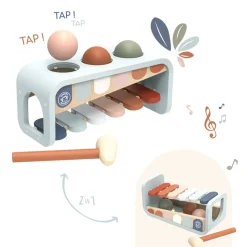 Musical Instruments|Wooden Toys-Speedy Monkey Xylo Bench