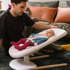 Bouncers-Stokke Yoga™ Bouncer Light Sand