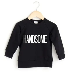 Sweaters + Jackets-Posh & Cozy You Crewneck (Toddler)