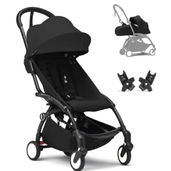 Stroller Bundles-Stokke YOYO3® Stroller Bundle (Newborn 0+ to Toddler 6+) Black/Black