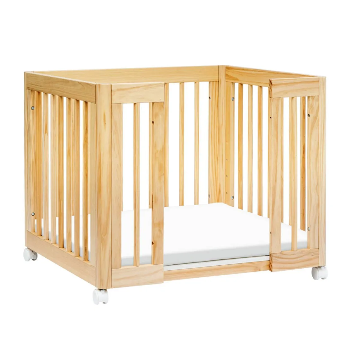 Mini Cribs|Convertible Cribs-Babyletto Yuzu 8-in-1 Crib with All-Stages Conversion Kits