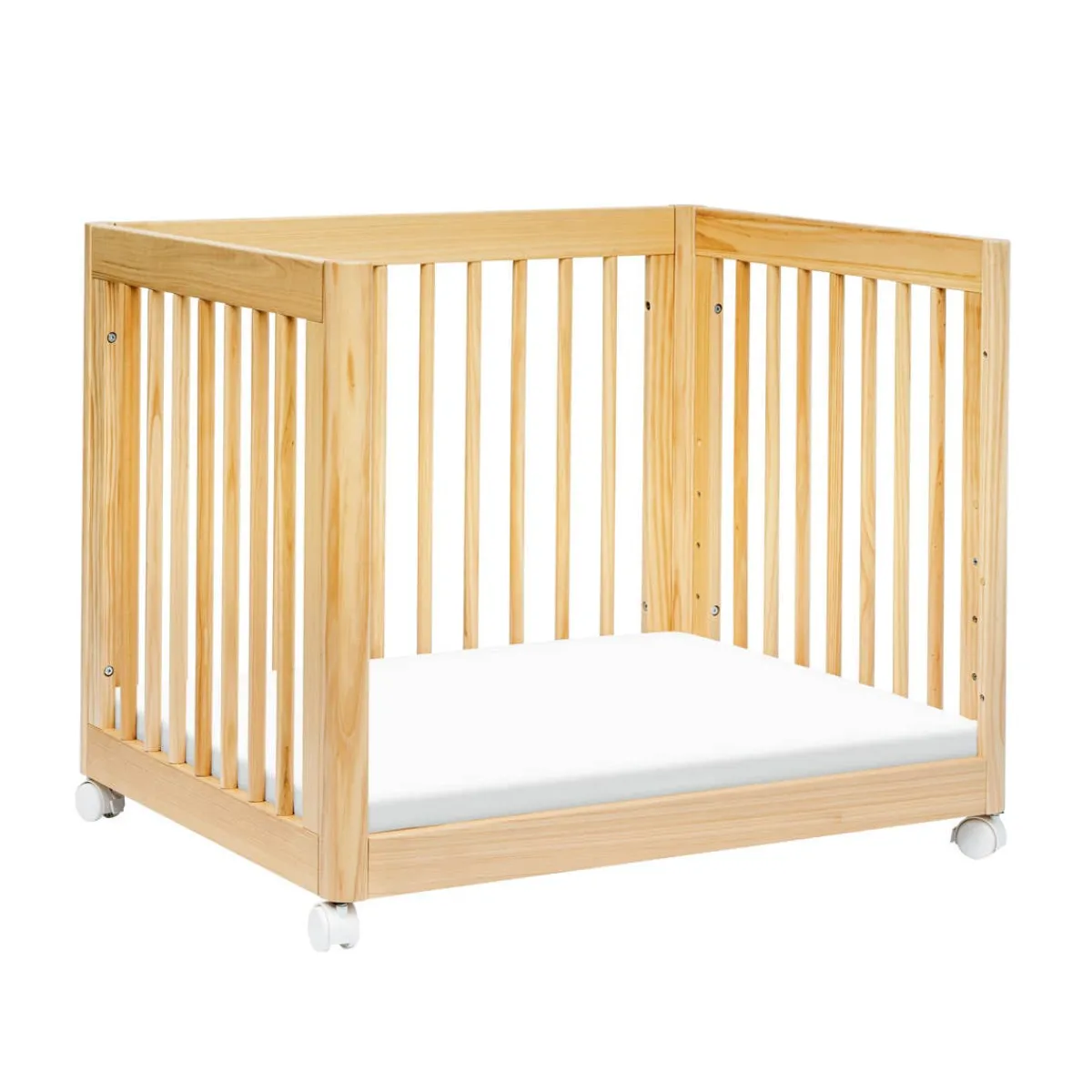 Mini Cribs|Convertible Cribs-Babyletto Yuzu 8-in-1 Crib with All-Stages Conversion Kits
