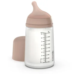 Baby Bottles-Suavinex Zero.Zero Anti Colic Bottle (9 oz)
