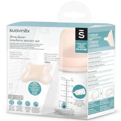 Baby Bottle Sets|Baby Bottles-Suavinex Zero.Zero Newborn Starter Set