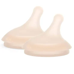 Nipples + Bottle Accessories-Suavinex Zero.Zero Nipples Medium Flow (3M+) 2 Pack