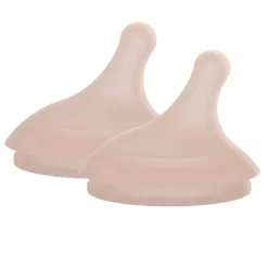 Nipples + Bottle Accessories-Suavinex Zero.Zero Nipples Slow Flow (0M+) 2 Pack