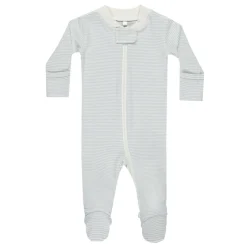 Onesies|Sleepers-Quincy Mae Zip Long Sleeve Sleeper Footie