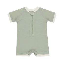 Swimwear-Quincy Mae Zip Rashguard One-Piece