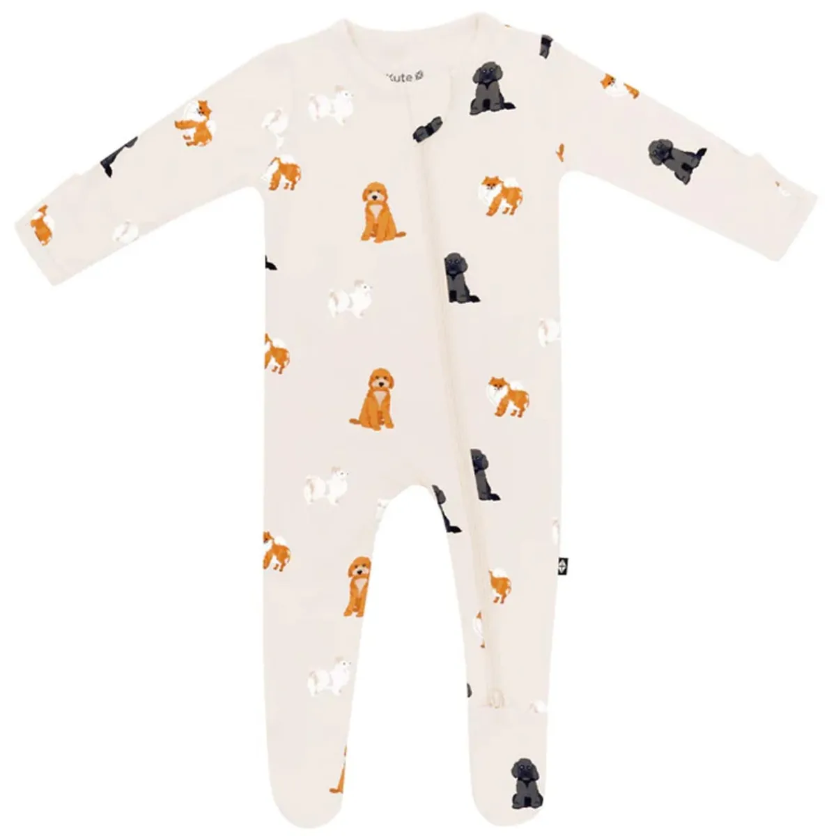 Onesies|Sleepers-Kyte Baby Zippered Footie (Print)