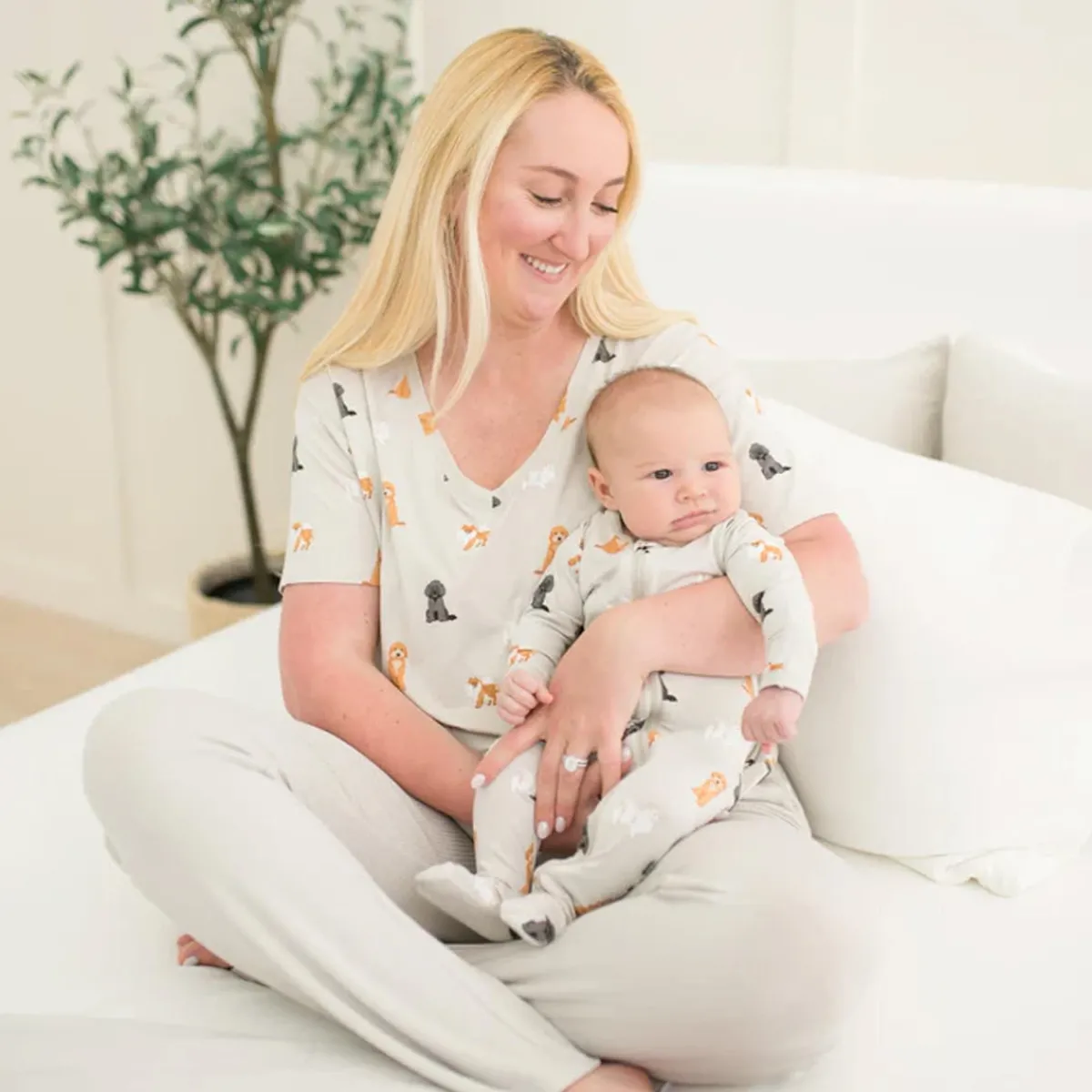 Onesies|Sleepers-Kyte Baby Zippered Footie (Print)