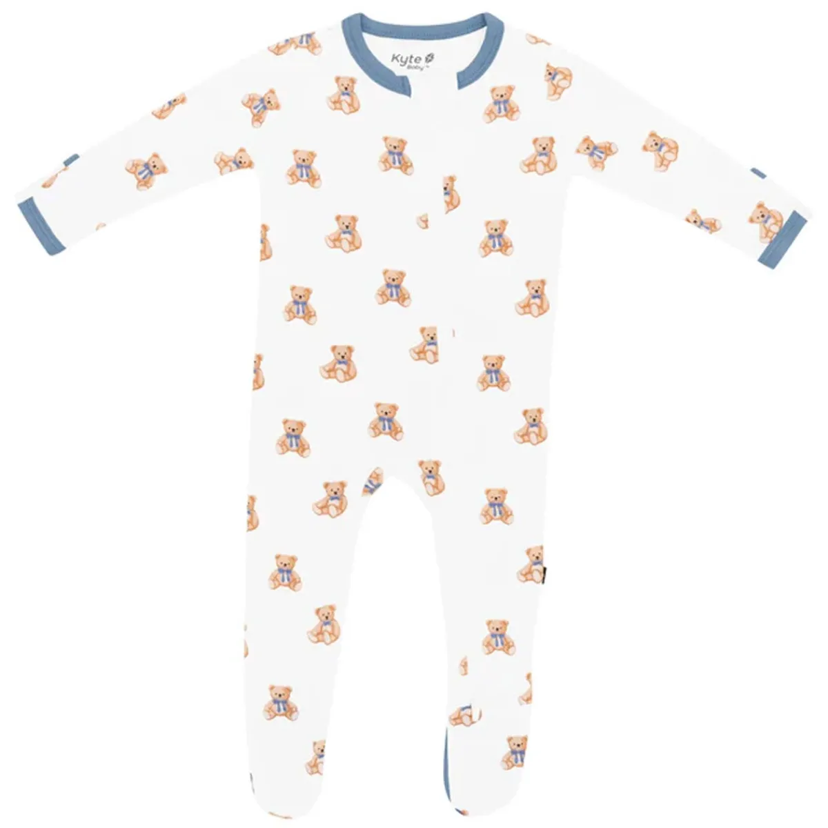 Onesies|Sleepers-Kyte Baby Zippered Footie (Print)
