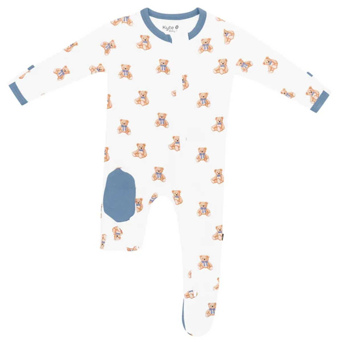 Onesies|Sleepers-Kyte Baby Zippered Footie (Print)
