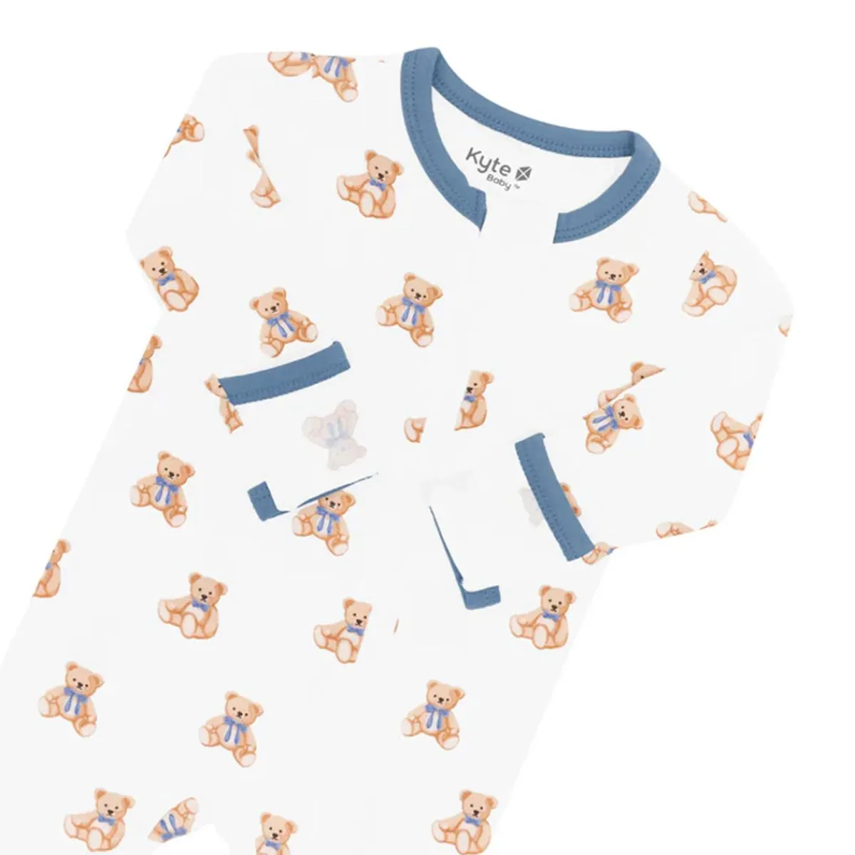 Onesies|Sleepers-Kyte Baby Zippered Footie (Print)