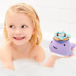 Bath Toys-Skip Hop Zoo Narwhal Ring Toss